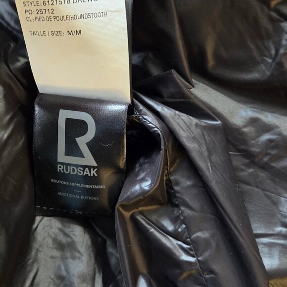 RUDSAK Houndstooth Wool Coat - Picture 11 of 11